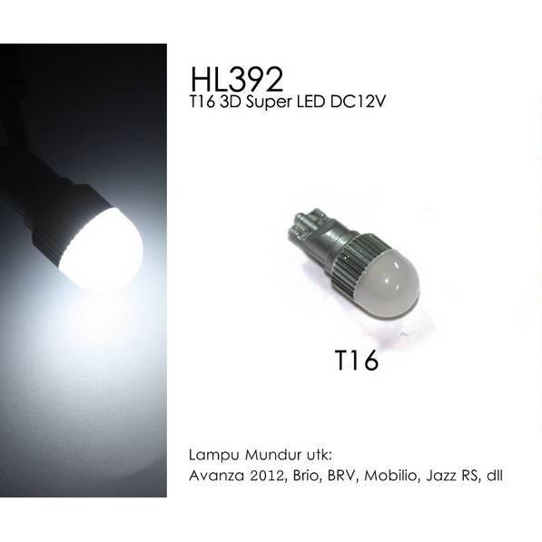 MICHIBA Bohlam Lampu LED T16 3D