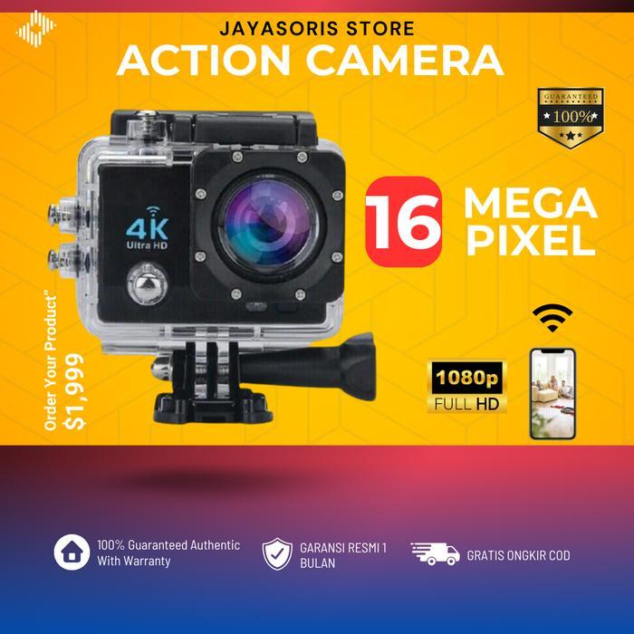 Kamera Action Camera Gopro Wifi Helm Go Pro Anti Air Outdoor 15 Terbaru 