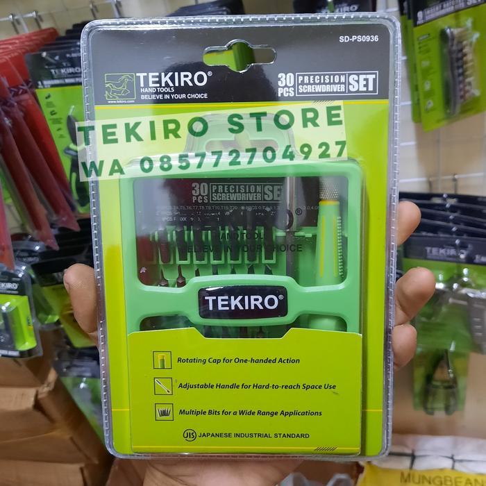 Krisbow - obeng set 30 pcs / precision screwdriver set