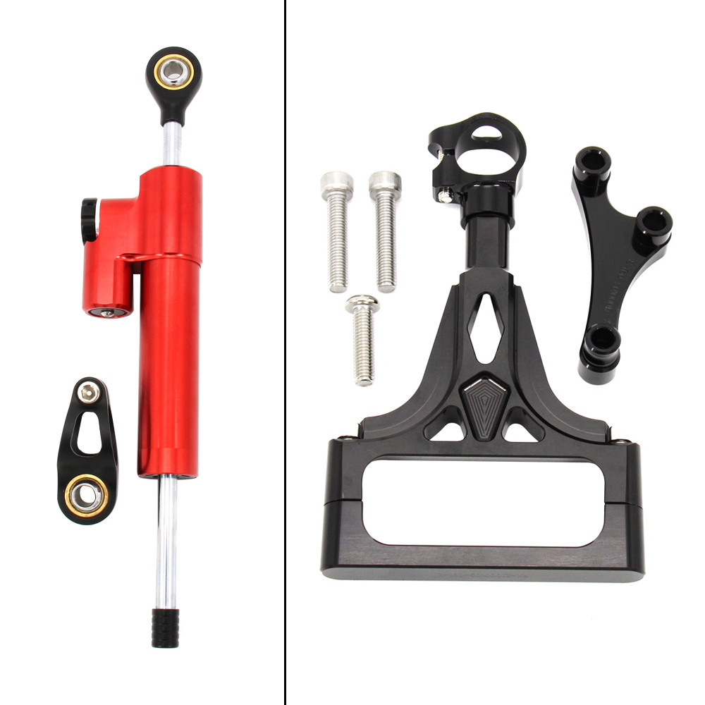 MOTORCYCLE STEERING DAMPER STABILIZER HOLDER BRACKET MOUNTING FOR KAWASAKI Z1000 Z 1000 Z750 Z 750
