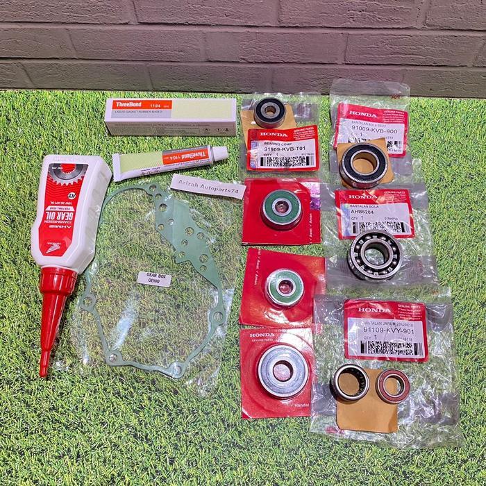 Paket Bearing 10 Pcs Gardan Rasio Gearbox Beat Deluxe Genio Beat Led Beat Street Led