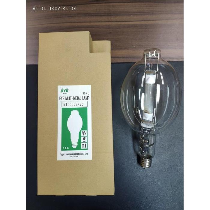 (PROMO) BOHLAM LAMPU METAL HALIDE 1000 W CLEAR TYPE M1000LE-BD