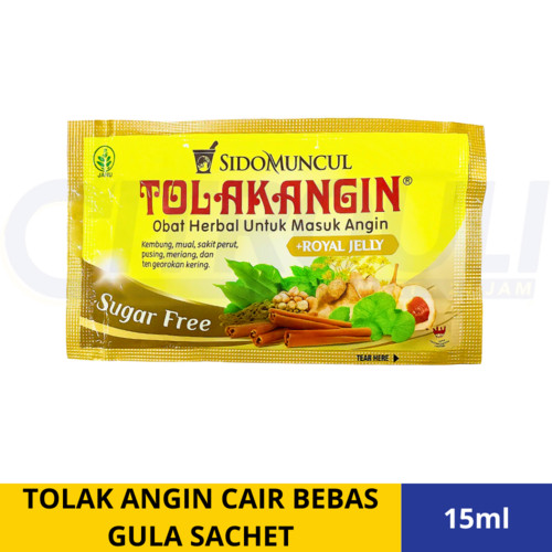 TOLAK ANGIN CAIR BEBAS GULA SACHET 15ml