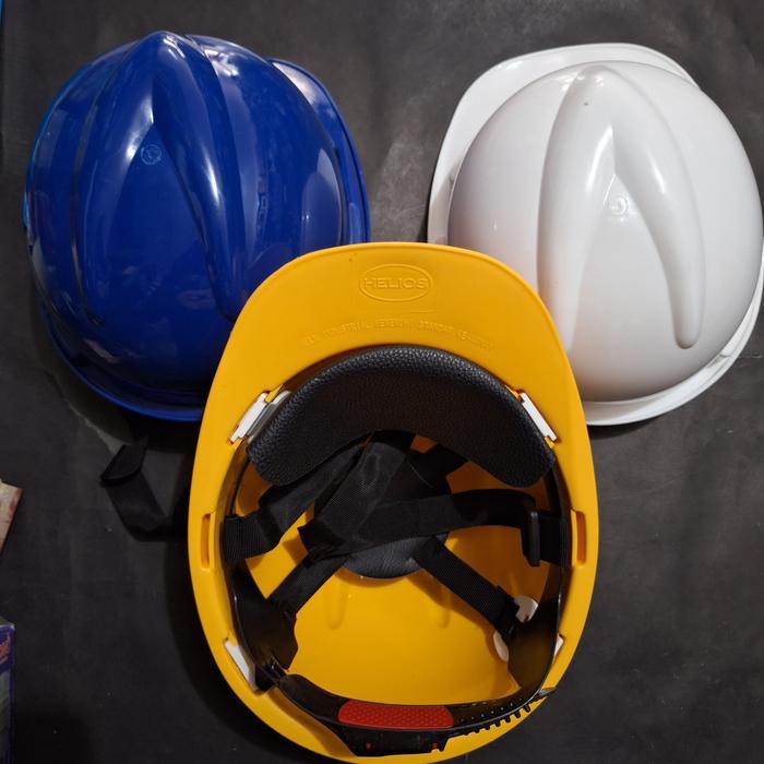 SAFETY SAFETY HELM/HELM PROYEK PUTIH BIRU BIASA
