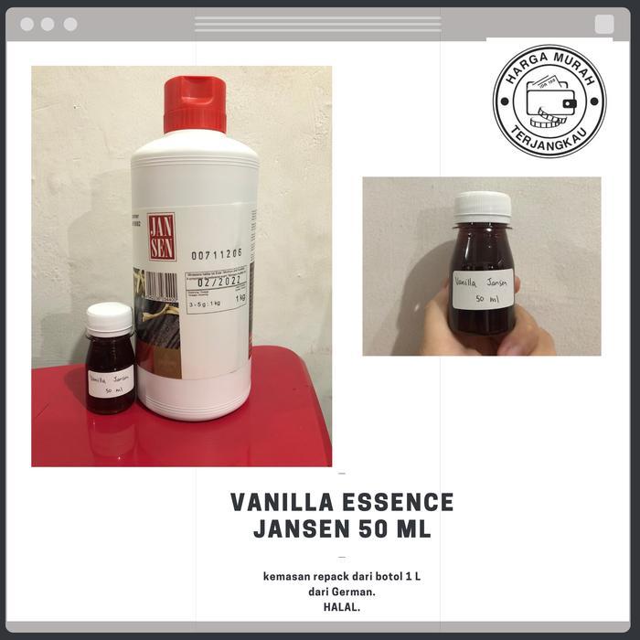 NEW - VANILLA JANSEN 50 ML / VANILLA EKSTRAK JANSEN