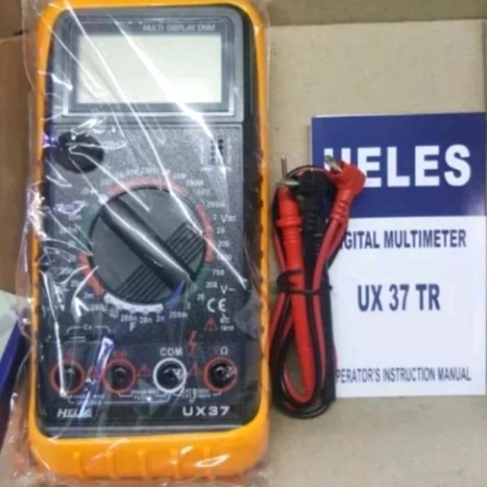 Multi Tester Digital Heles Ukuran 37 Tr