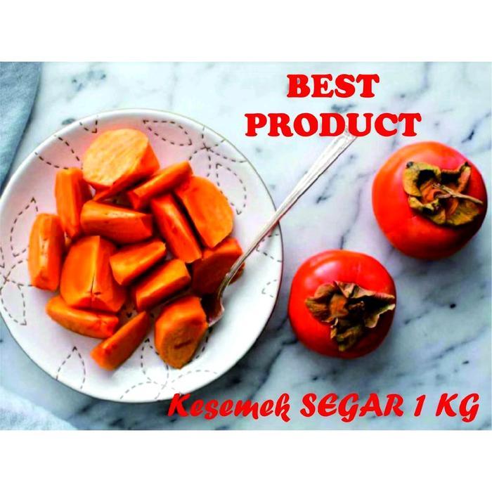 kesemek 1kg/persimon/tledung/kesemek lokal 1 kg fresh