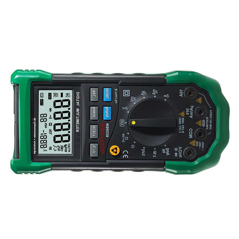 MASTECH MS8228 DIGITAL MULTIMETER AUTO RANGE 4000 COUNTS MULTIFUNCTIONAL INFRARED THERMOMETER