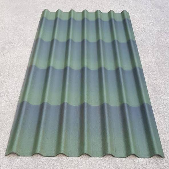 SALE Genteng ONDULINE TILE - Dual Green 3D