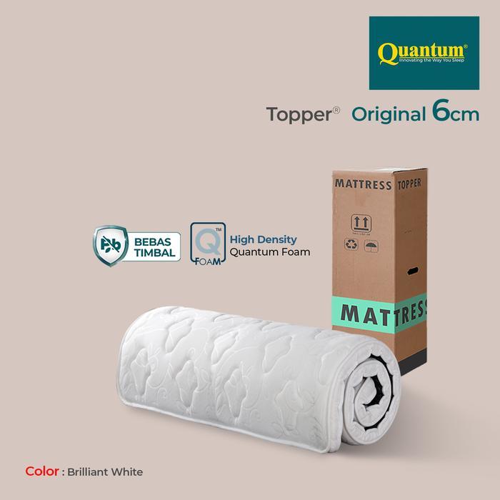Topper Kasur Quantum 6Cm, Mattress Topper, Topper Busa, Topper Kasur Empuk, Topper Kasur Nyaman,