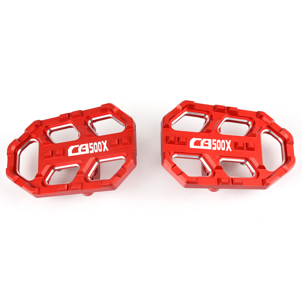 FOR HONDA CB500X CB500F CB400X CB400F CBR 500X 500F MOTORCYCLE FOOT PEGS CNC FRONT FOOTPEGS