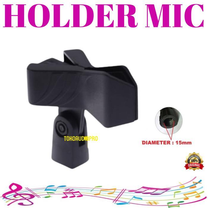 Holder Microphone Jepitan Mikrofon