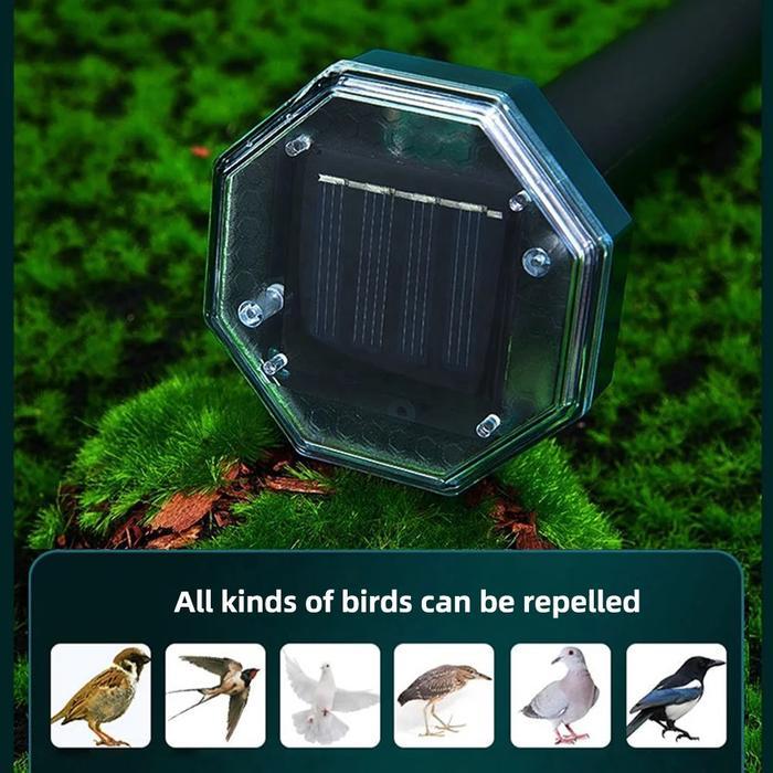 Rulbimart - Alat Pengusir Burung Tikus Hama Sawah Pertanian Perkebunan Ultrasonic Bird Mouse
