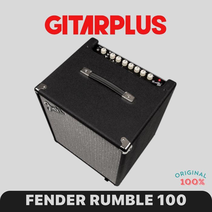 Fender Rumble 100 V3 Combo Bass Amplifier - Amplifier Bass