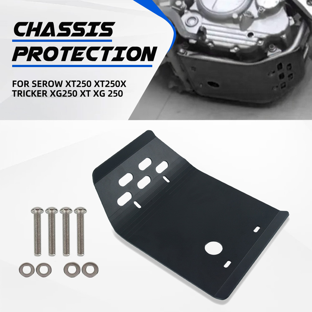 FOR YAMAHA SEROW XT250 XT250X TRICKER XG250 XT XG 250 MOTORCYCLE ENGINE GUARD CHASSIS PROTECT COVER