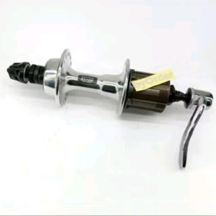 Nonanisa.Shpe- Hub Freehub Shimano 36 Hole Exage Hg 50 And Shimano Rm 40 Nos