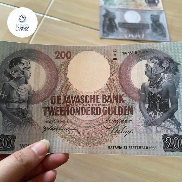 Promo Uang Kuno Gulden Seri Wayang Set Lengkap Repro/Souvenir Original