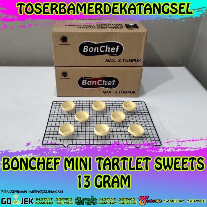 " BONCHEF Mini Tartlet Sweet 13 Gram Cocok Untuk Pie Buah (1 Dus)