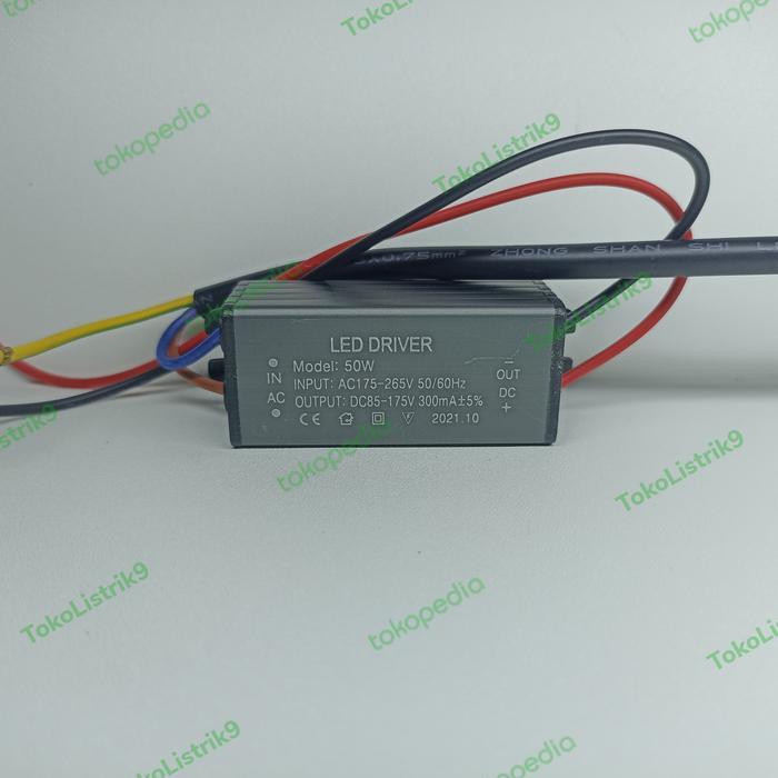 Driver Lampu Led 50Watt / Travo Led 50Watt /Driver Led 50Watt Co