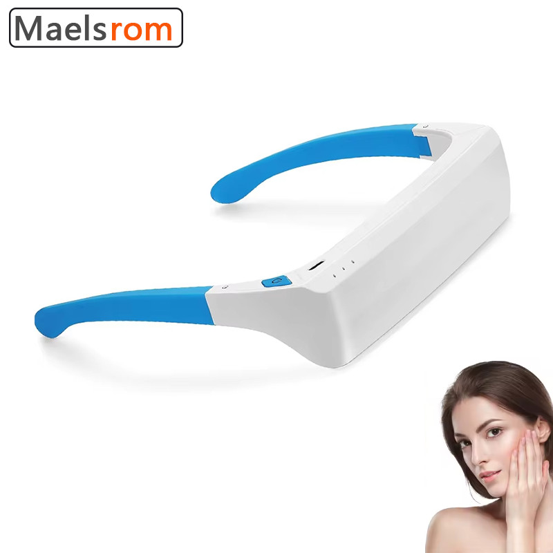 Therapy Glasses Portable Sleep Aid & Energy Booster for Jet Lag, Stress Relief and Mood Enhancement,