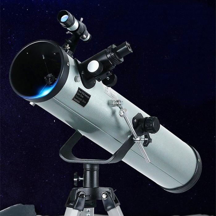 Teropong Bintang Eyebre Astronomical Telescope Reflector 700/76mm