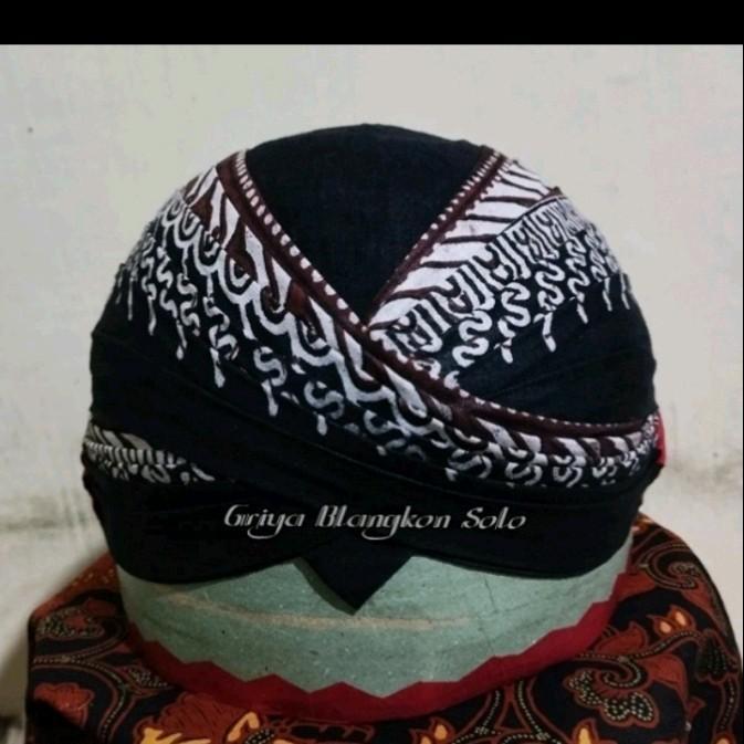 ASLI Sunan Kalijaga motif parang iket kepala iket blangkon dewasa Aksesoris Cap Batik READY STOCK
