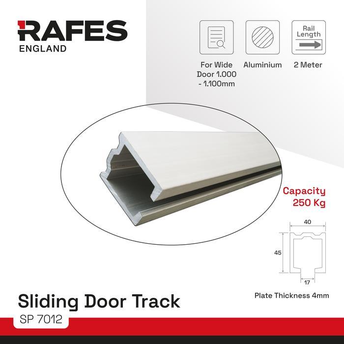 RAFES Roda Rel Pintu Geser - Rail Sliding Door Series Max Beban Pintu 250Kg