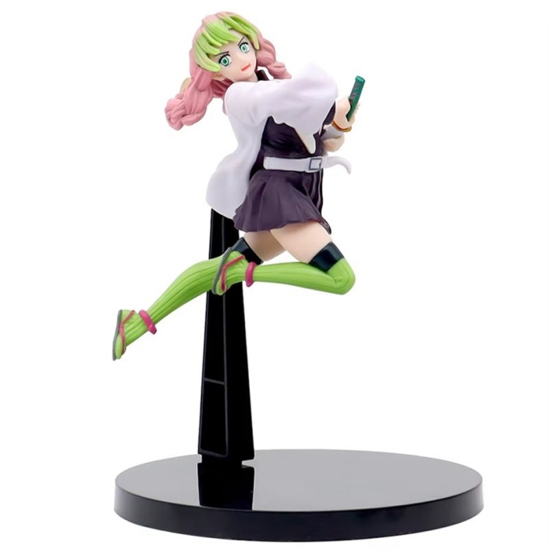 Anime Demon Slayer Kamado Tanjirou Zenitsu Figure Toys Kimetsu no Yaiba Nezuko Kamado Uzui Tengen