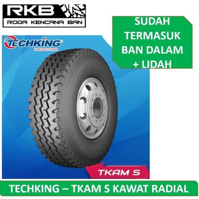 750 R16 TECHKING TKAM S Uk Kawat Full set Ban Truk Bus Engkel