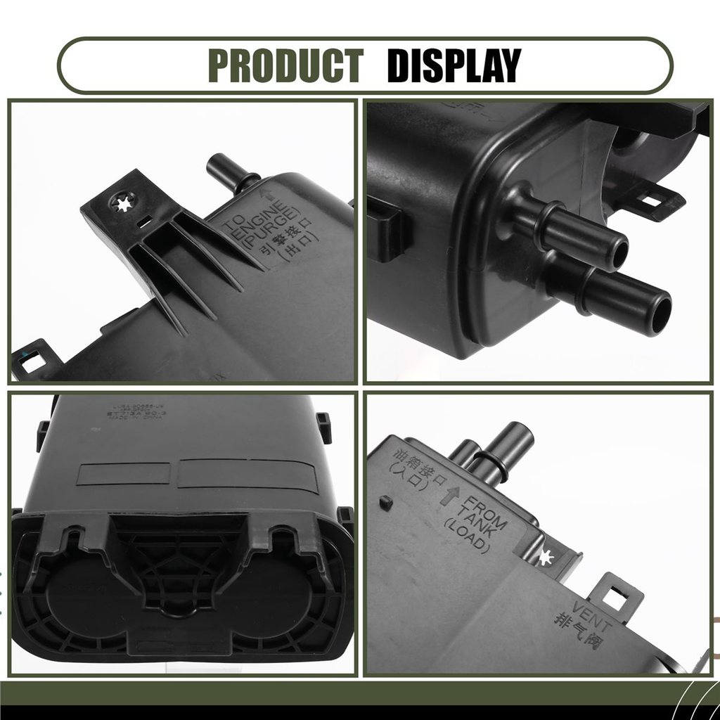#08O (BLACK)FUEL TANK CARBON CANISTER LX619E857UB FOR FORD LINCOLN,AUTOMOTIVE PARTS & ACCESSORIES