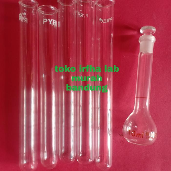 READY paket labu ukur 10ml dan 5 tabung reaksi