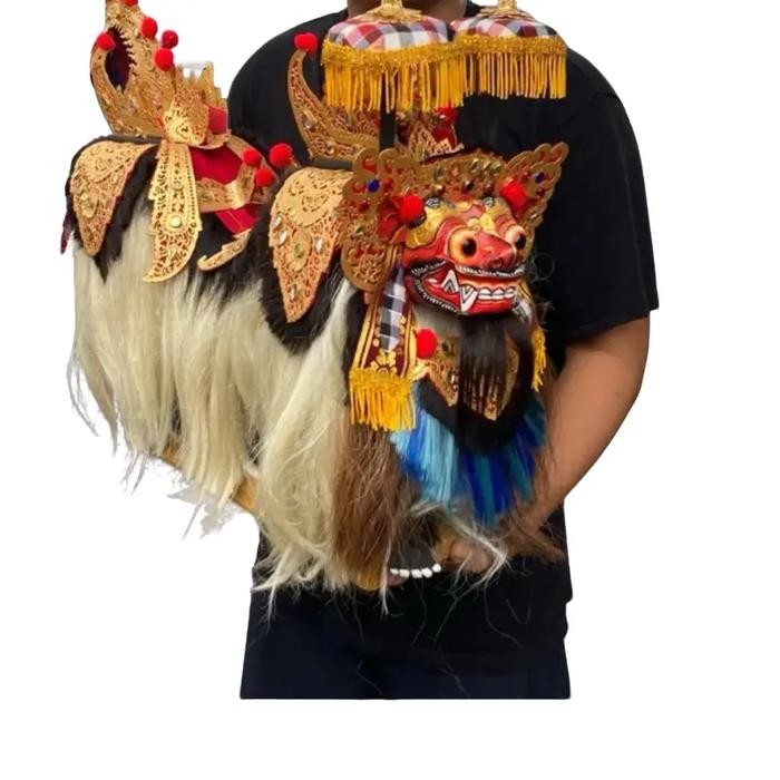 Ready stock] Miniatur Barong Kualitas Super 50 cm - Miniatur Barong Bali Premium - Patung Barong -