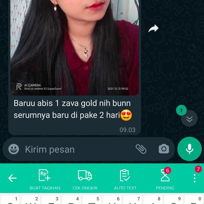 ZAVA GOLD CREAM PEMUTIH