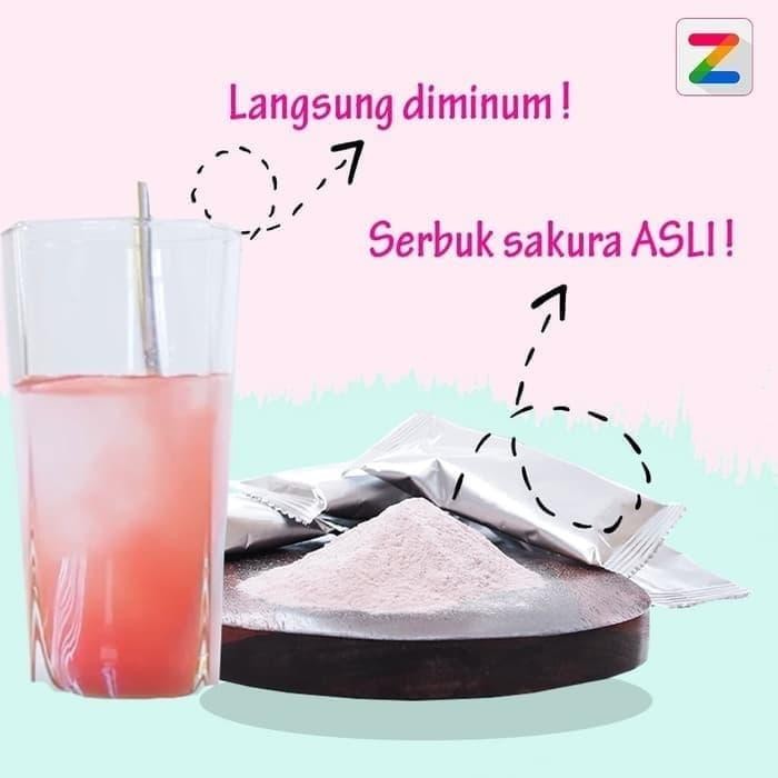 COLIS SAKURA KOREA COLLAGEN SC POWDER 100%ASLI SUPLEMEN PEMUTIH KULIT