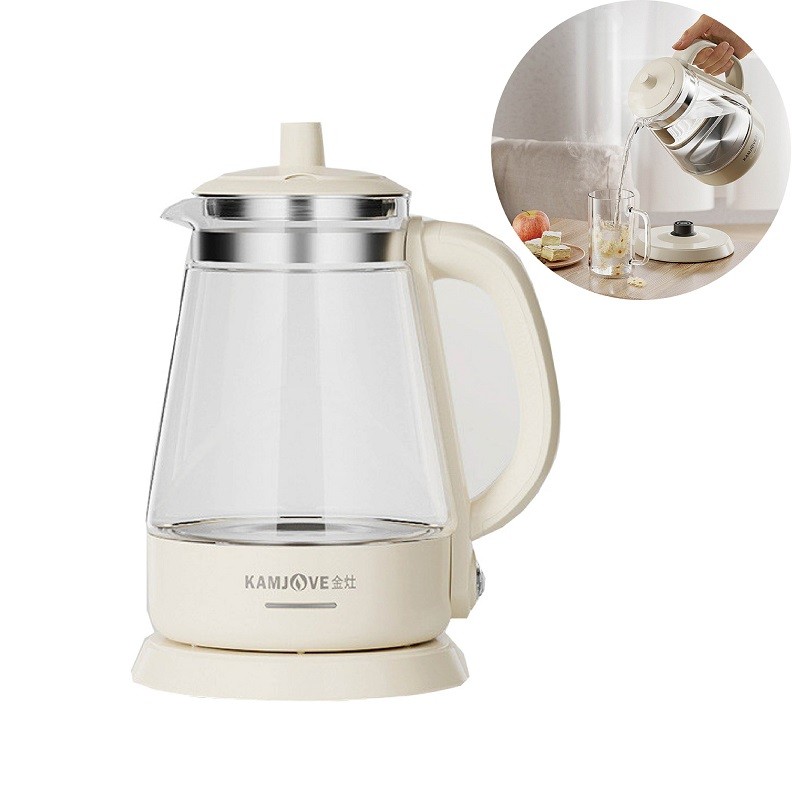 1000ml Electric Kettle Fast Boiling Water Office Tea Kettle Automatic Insulation Tea Brewer Coffee P