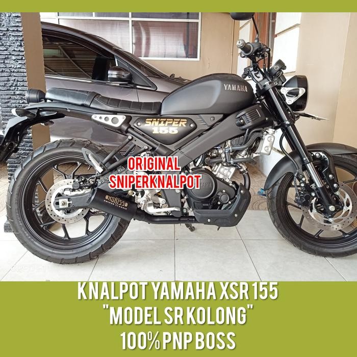 Knalpot Yamaha Xsr 155 Xsr155 Type Sr Kolong