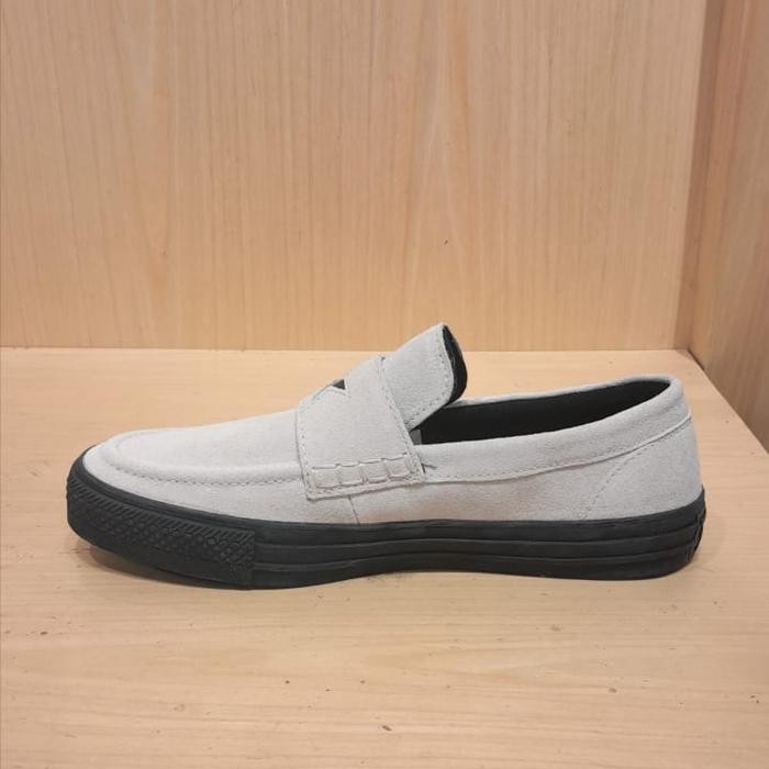 Sepatu Sneakers Pria Converse CT AS Loafer Slip Beige Original A15020C