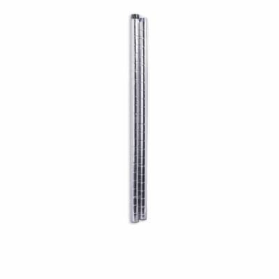 KRISBOW TIANG RANGKA RAK KAWAT 120 CM - CHROME