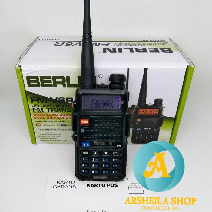 HT Berlin fm uv6r dual band 5 watt original