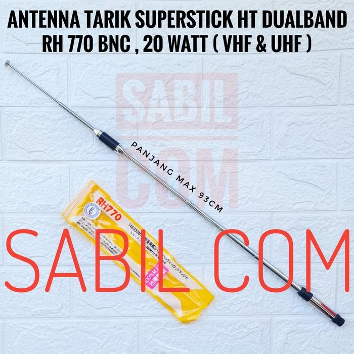 ANTENA HT ICOM D-ANTENA RH 770 / ANTENA SUPERSTICK HT ICOM