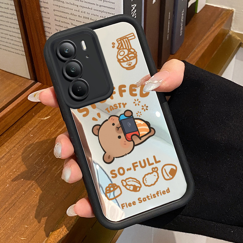 Casing Hp Untuk Realme C75 4G C75X 4G 14X 5G Case Casing Permainan kecanduan anjing HP pola Kesing K