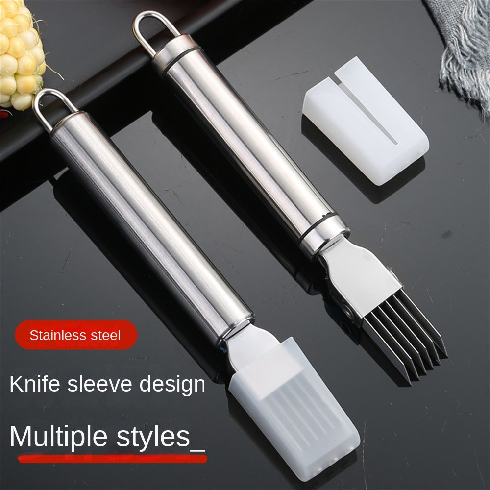 Onion Garlic Shred Knife Cutter Stainless Steel Chopped Green Onion Knife Food Speedy Chopper Vegeta