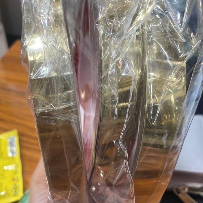 List Plat Strip Mirror Gold Stainless Steel List Plat Gold Gulungan