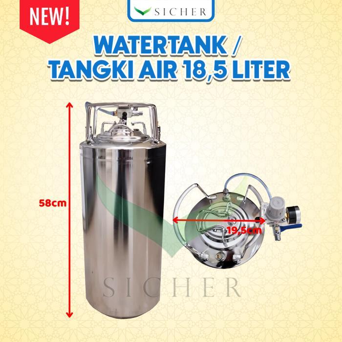 Do- Water Tank / Tangki Air 19 L Dental Unit Lengkap