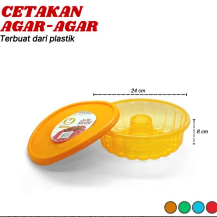 Cetakan Jelly Dengan tutup Golden Hen/ Cetakan agar jelly tebal Golden Hen Tutup JM 118