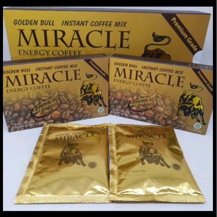 Ready Miracle Coffee / Kopi Miracle / Kopi Energy / Stamina