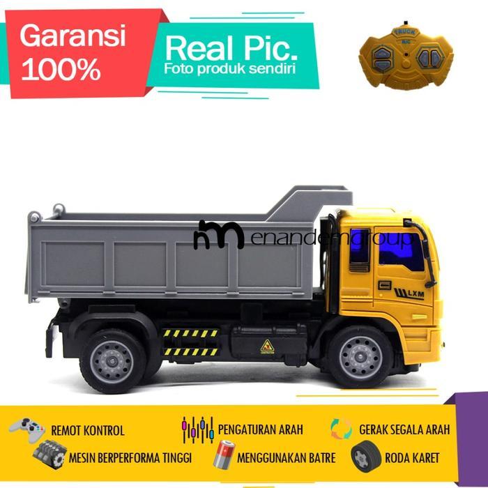 Mainan Mobil Remot Kontrol Rc Dump Truk Max