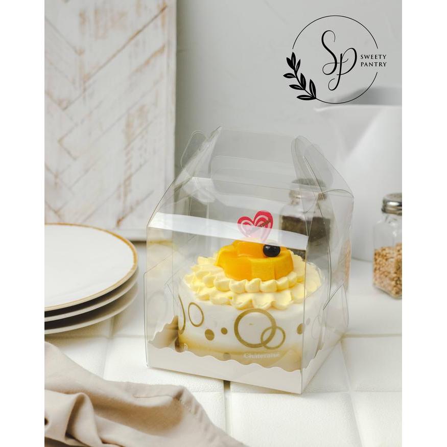 MIKA DELI 131312 - Dus mika box packaging mini cake Kotak kue