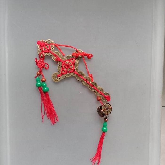 PEDANG KOIN UKURAN KECIL PEDANG TUJUH BINTANG FENG SHUI