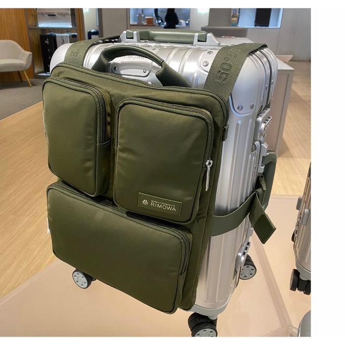 Sale Rimowa Travel Accesories Cabin Luggage Harness - Backpack Bag - Khaki Green
